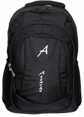 Attache Premium School / Laptop Bag (Black) 30 L Backpack(Black)