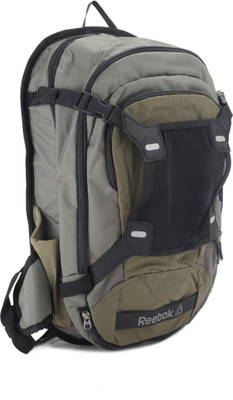 REEBOK Os Elite M Backpack(Black, Green), Modoli