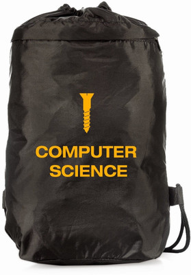 Campus Sutra String Free Size Backpack(Black)
