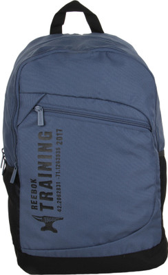 REEBOK Combi Blue 25 L Laptop Backpack(Grey), Black;grey