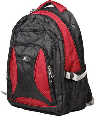 Kara 8252 4000 g Large Backpack(Black, Red), Black and red