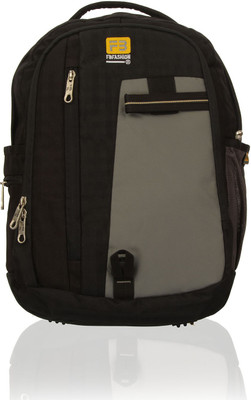 FB Fashion SB712FB 36 L Backpack(Grey, Black), Black;grey