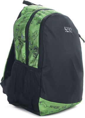 Wildcraft Vault Backpack(Black, Green)
