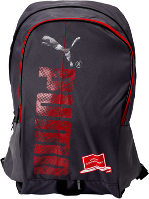 Puma Flow 21.5 L Free Size Backpack(Red), Dark shadow and tomato