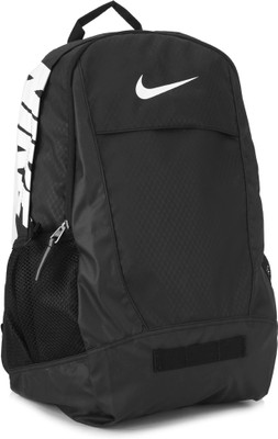 Nike Backpack(Black), Black/black/(white)