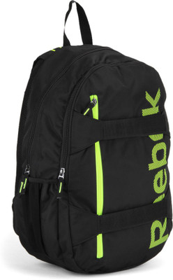 REEBOK Backpack(Black, Green)