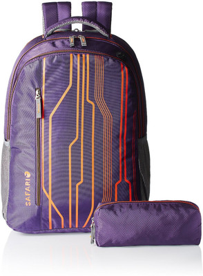 Safari Racetrack 30.0 L Laptop Backpack(Purple)