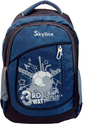 Skyline 057 21 L Laptop Backpack(Blue), Navy blue