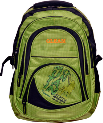 Gleam 0109SDF Waterproof Backpack(Green, 17 inch)