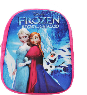 Hawai Disney Frozen School Bag(Pink, Blue, 12 inch)