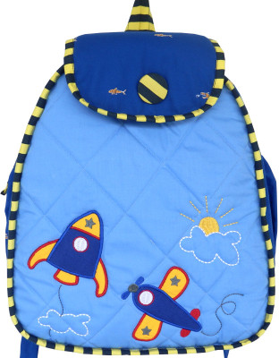 Little Pipal Happy Skies Junior Backpack(Blue, 14 inch)