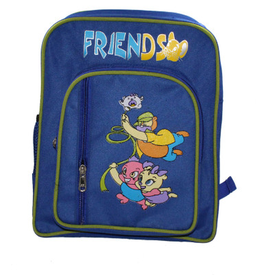 Paramsai Paramsai Elegance Kids School Bag 108 School Bag(Blue, 29 L)