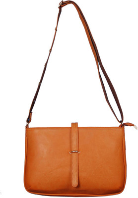 SV Creations SV BAG Sling Bag(Tan, 10 inch)