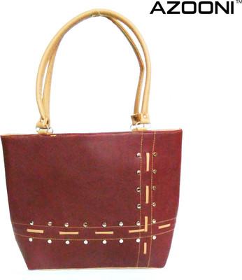 Azooni Azooni Shoulder Bag Shoulder Bag(Brown, Baige, 15 inch)