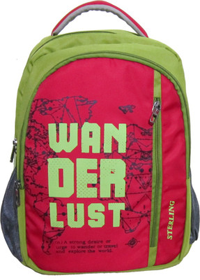 Sterling LB 2077 Green Backpack(Green, 19 inch)