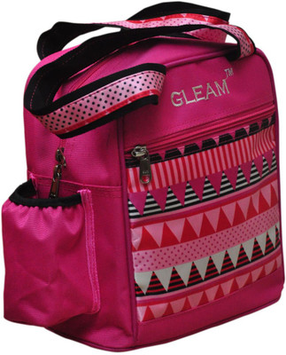 Gleam A109 Waterproof School Bag(Pink, 10 L)
