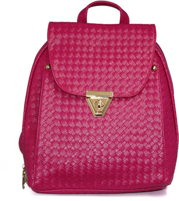 Fab Fashion Bag School Bag(Pink, 30 inch)