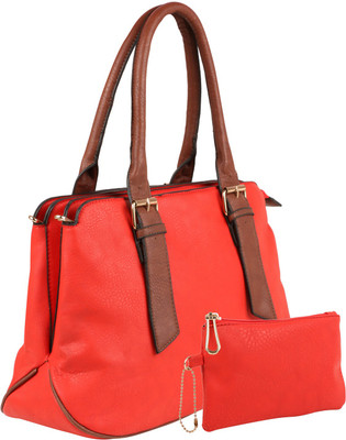 pinklady redpl School Bag(Red, 11)