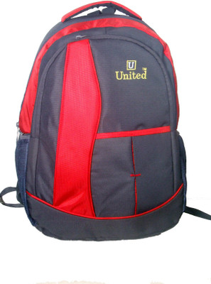 United Bags Fairfax Cart 35 L Medium Backpack(Red)