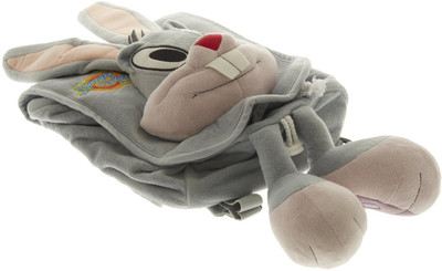 Warner Bros. Bugs Bunny 3D Backpack Backpack(Grey, 14 inch)