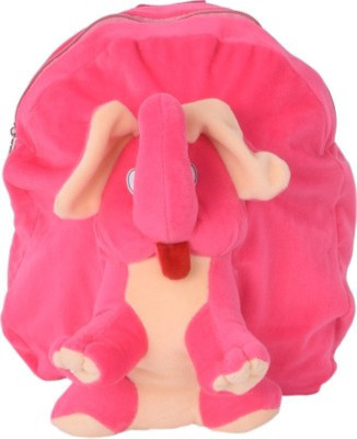 Disha Enterprises Elephant School Bag(Pink, 7 L)