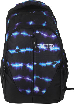 U United Centre Chain Noise Waterproof Backpack(Purple, 12 L)