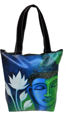 NoVowels Polyster Shopping Bag For Women Gautam Buddha Print in Green & Blue Waterproof Shoulder Bag(Multicolor, 15 L)
NoVowels Polyster Shopping Bag For Women Gautam Buddha Print in Green & Blue Waterproof Shoulder Bag(Multicolor, 15 L)