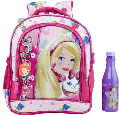 Uxpress 3123 Waterproof School Bag(Pink, 5 L)