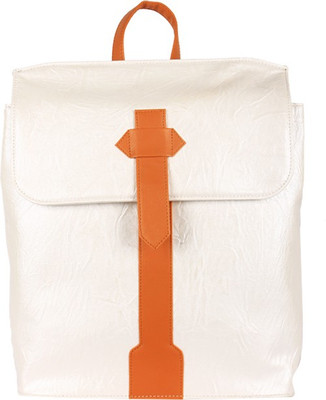 Reba Reba Fashion Comfi White Women-White Backpack(White, 5 inch)