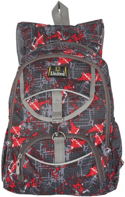 U United WILD FLOWER Waterproof Backpack(Red, 14 L)