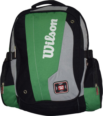 Wilson LTB048 25 L Backpack(Multicolor), Black & green
