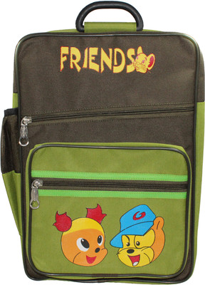 Paramsai Paramsai Elegance School Bag 101 School Bag(Green, 35 L)