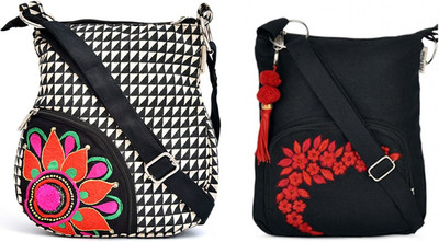 Pick Pocket Combo of Colourful side pocket with metro prints with Black Small Sling Bag. School Bag(Black, 5 inch)
Pick Pocket Combo of Colourful side pocket with metro prints with Black Small Sling Bag. School Bag(Black, 5 inch)