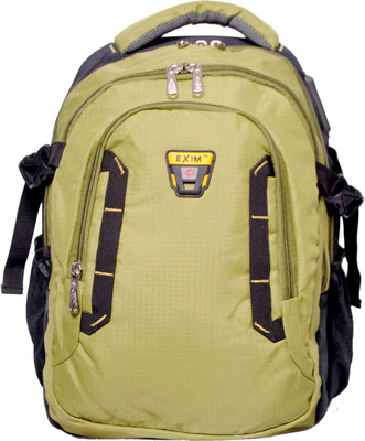 Exim Bag323 Green colour Waterproof Backpack(Green, 12 L)