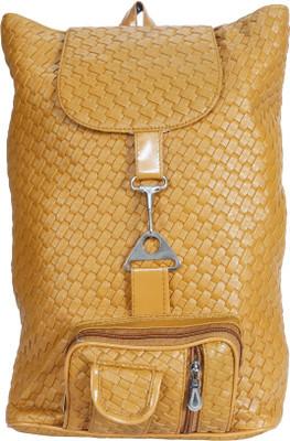 kellan kepss14 School Bag(Beige, 12 inch)