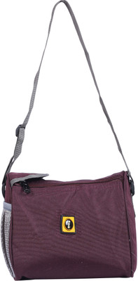 FabSeasons Lunch Bag Waterproof Lunch Bag(Purple, 6 inch)