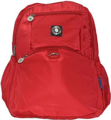 Cropp Bag 862 Waterproof School Bag(Red, 17 inch)