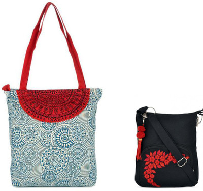 Pick Pocket Combo of Accrue Blue and Red Tote with Semicircle with Black Small Sling Bag School Bag(Black, 5 L)
Pick Pocket Combo of Accrue Blue and Red Tote with Semicircle with Black Small Sling Bag School Bag(Black, 5 L)