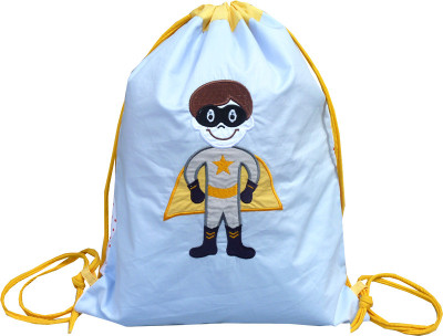 Little Pipal Superhero Junior Drawstring Bag Yellow and Blue Backpack(Yellow, Blue, 18 inch)
Little Pipal Superhero Junior Drawstring Bag Yellow and Blue Backpack(Yellow, Blue, 18 inch)