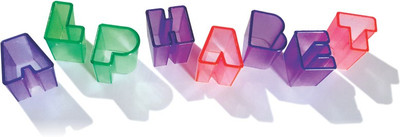 FINE DECOR Alphabet shaped (set of 28 pcs) Cookie Cutter(Pack of 28)