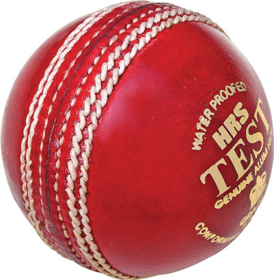 HRS Test Cricket Leather Ball(Pack of 1, Red)