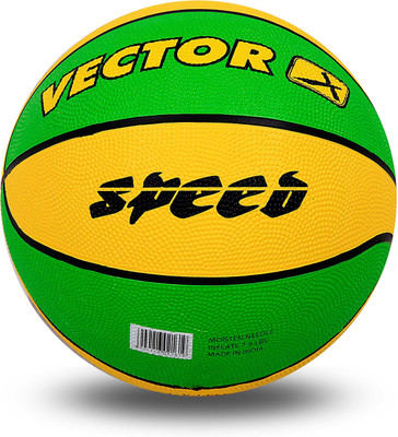 Vector X Speed Basketball - Size: (Pack of 1, Yellow, Green