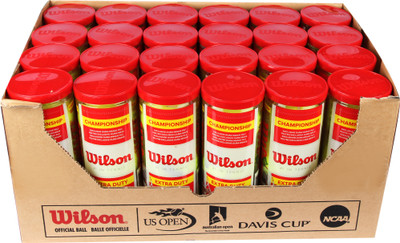 Wilson Championship Tennis Ball(Pack of 72, Yellow)