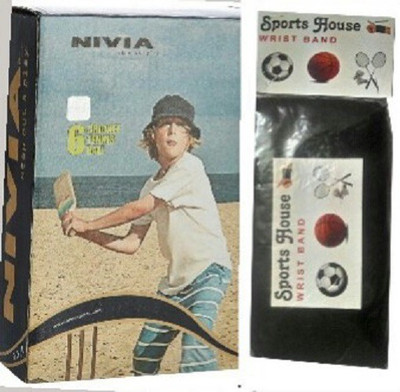 Nivia Cricket Yellow Tennis Ball(Pack of 6, Yellow)