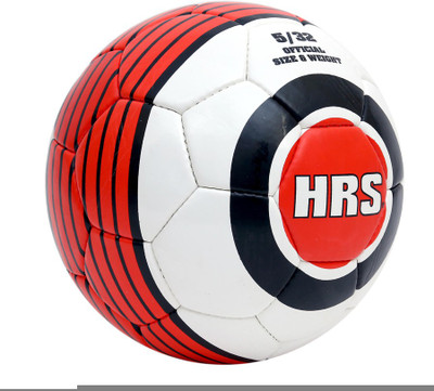 HRS Premier League Football - Size: 5(Pack of 1, White)