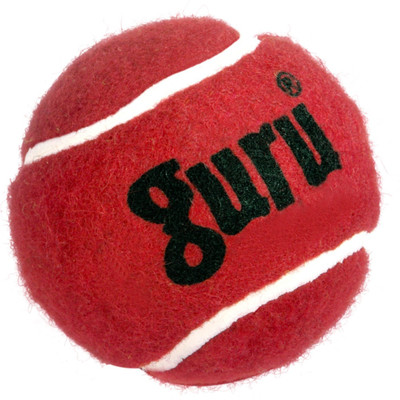 Guru Cricket Tennis Ball(Pack of 6, Maroon)