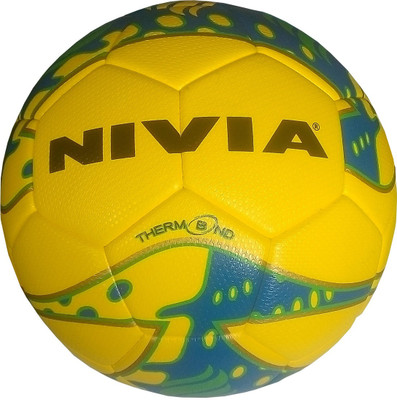 Nivia Thermobond football Football - Size: (Pack of 1, Yellow