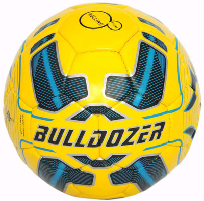 Bullwin Bulldozer Football - Size: (Pack of 1, Yellow