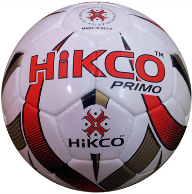 Hikco Primo Football - Size: 5(Pack of 1, Red)