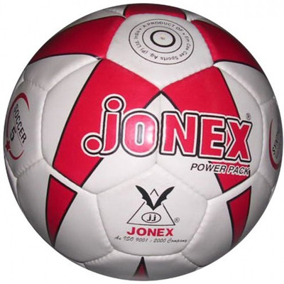 KAMACHI Power Pack Football - Size: (Pack of 1, Red, White, White;red